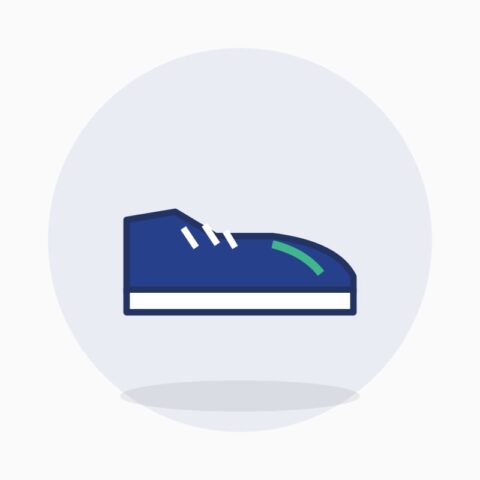 Men’s Low-Top Sneakers – Navy