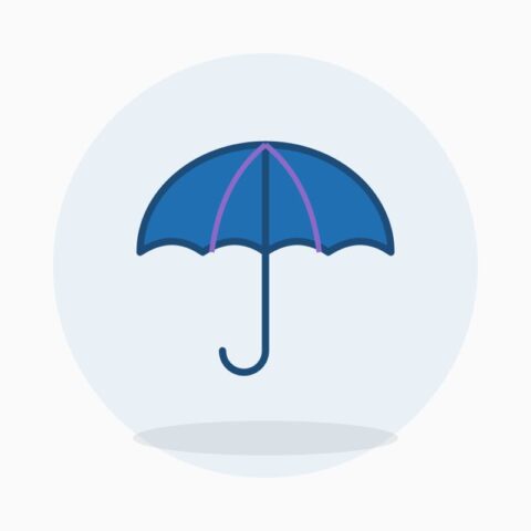 Premium 12-Rib Auto Umbrella